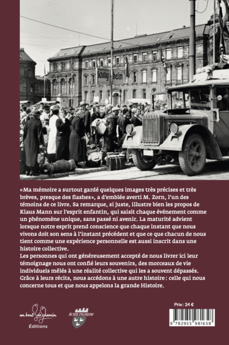 1940 : RETOUR DANS L’ALSACE ANNEXÉE  TÉMOIGNAGES – Image 2